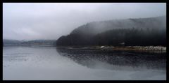 Blick auf den Stausee Rauschenbach