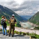 Blick auf den Stausee Wasserfallboden