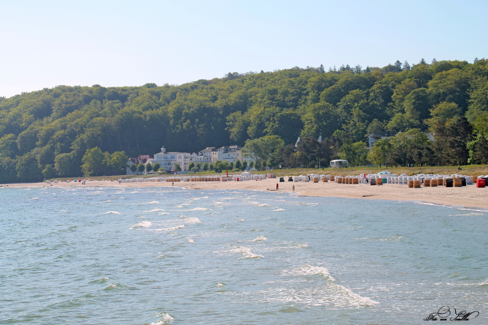 Blick auf den Strand