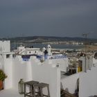 Blick auf den Strand von Tanger
