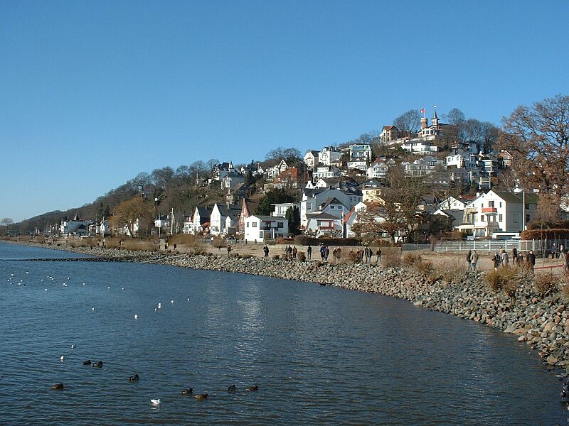 Blick auf den Süllberg