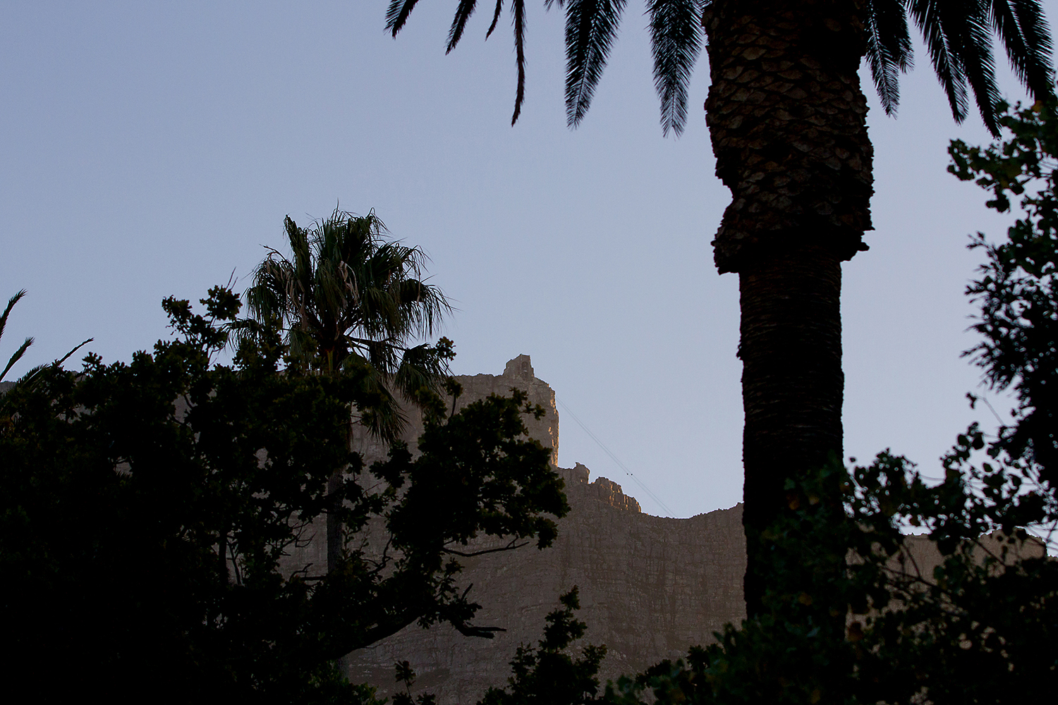 Blick auf den Tafelberg