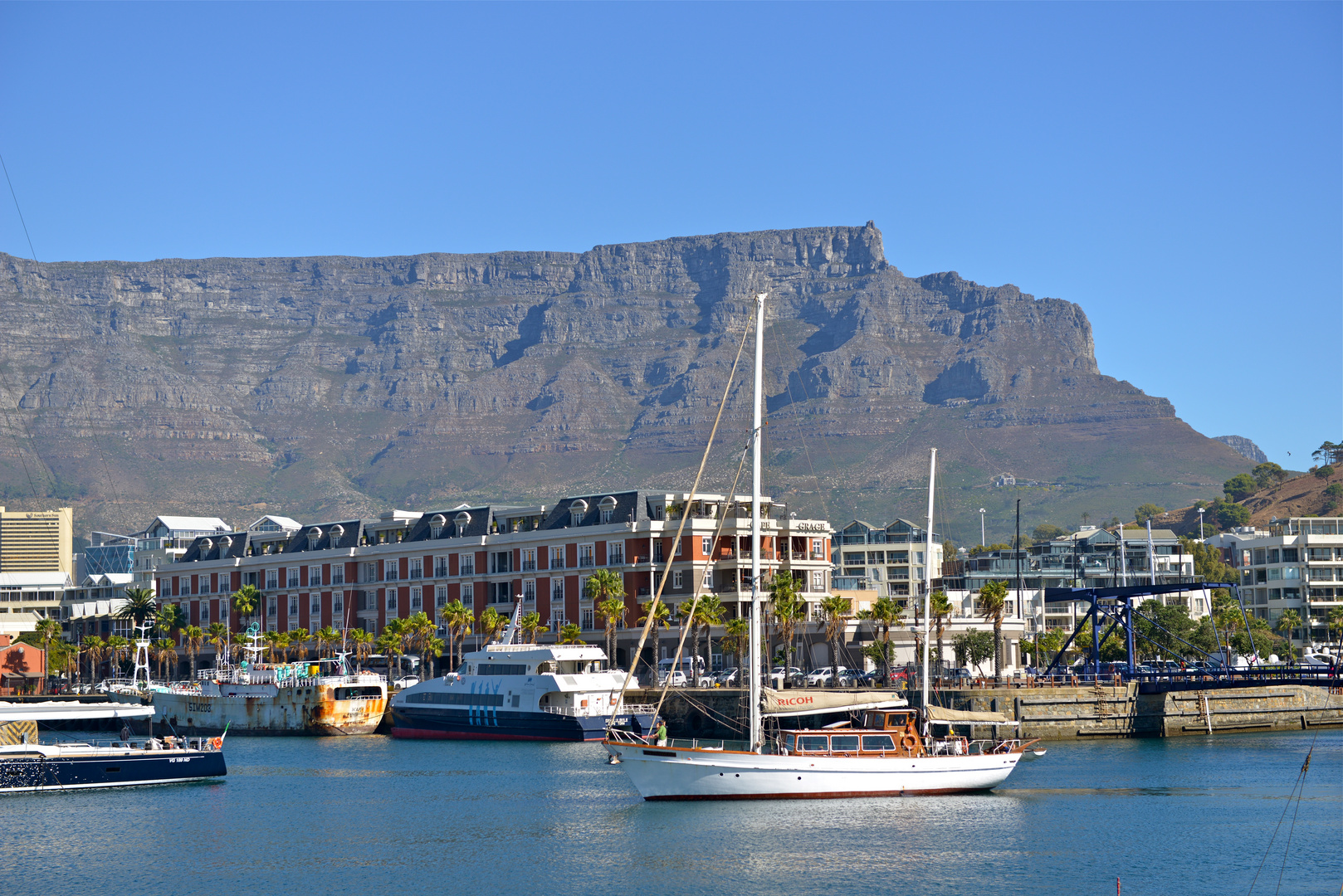 Blick auf den Tafelberg