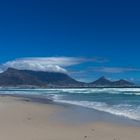 Blick auf den Tafelberg  vom Bloubergstrand 