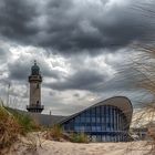 Blick auf den Teepott und den Leuchtturm