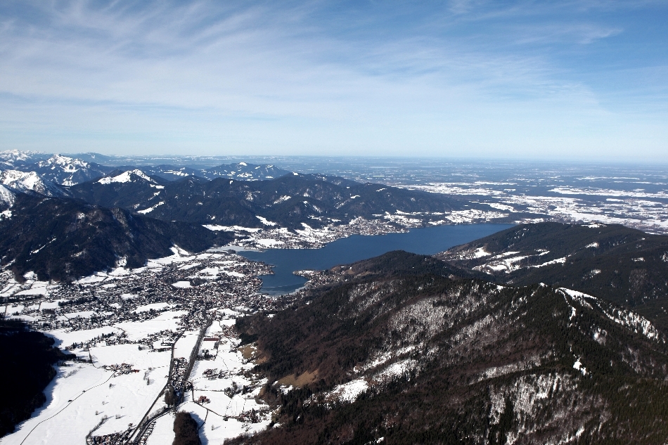 Blick auf den Tegernsee