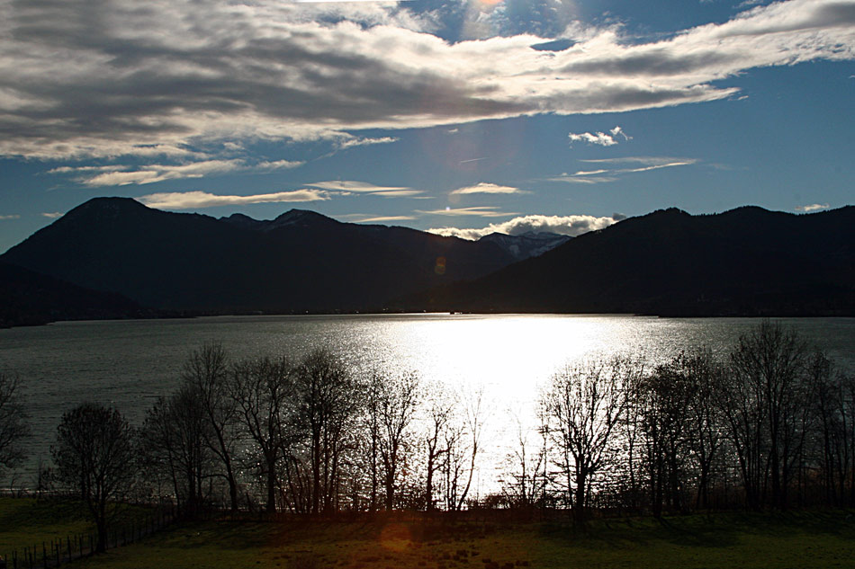 Blick auf den Tegernsee