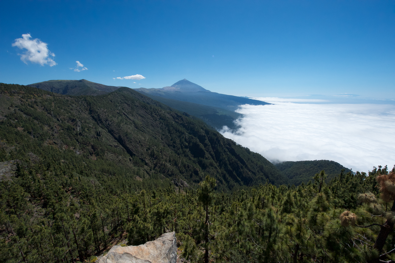 Blick auf den Teide.....