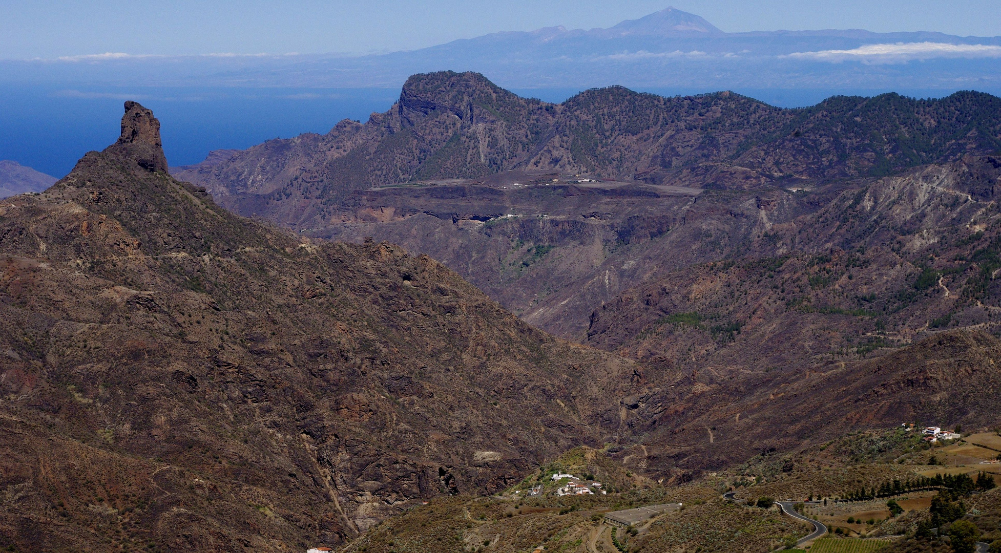 Blick auf den Teide Teneriffa