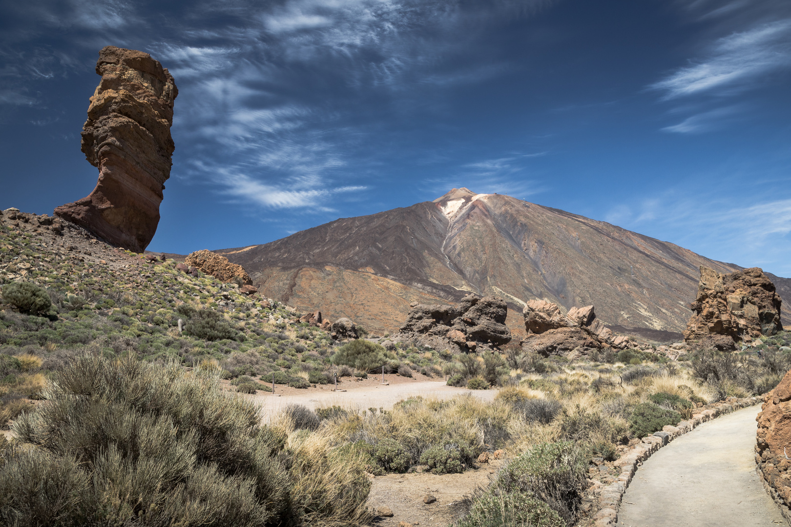 Blick auf den Teide/Teneriffa