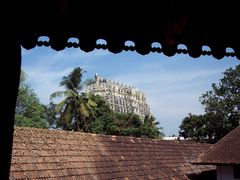 Blick auf den Tempel