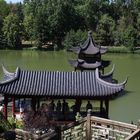 Blick auf den Tempel des duftenden Wassers