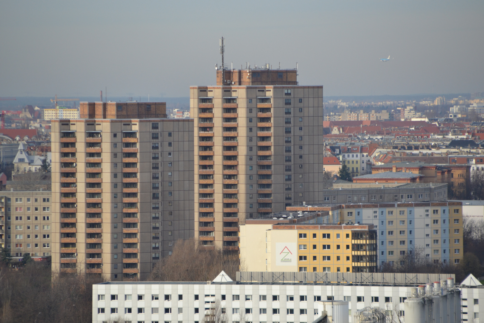 Blick auf den Thälmannpark