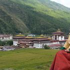 Blick auf den Thimphu Dzong