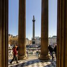 Blick auf den Trafalgar Square