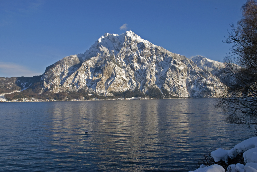 Blick auf den Traunstein