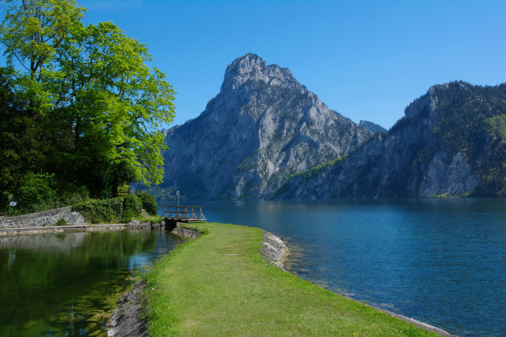 Blick auf den Traunstein...