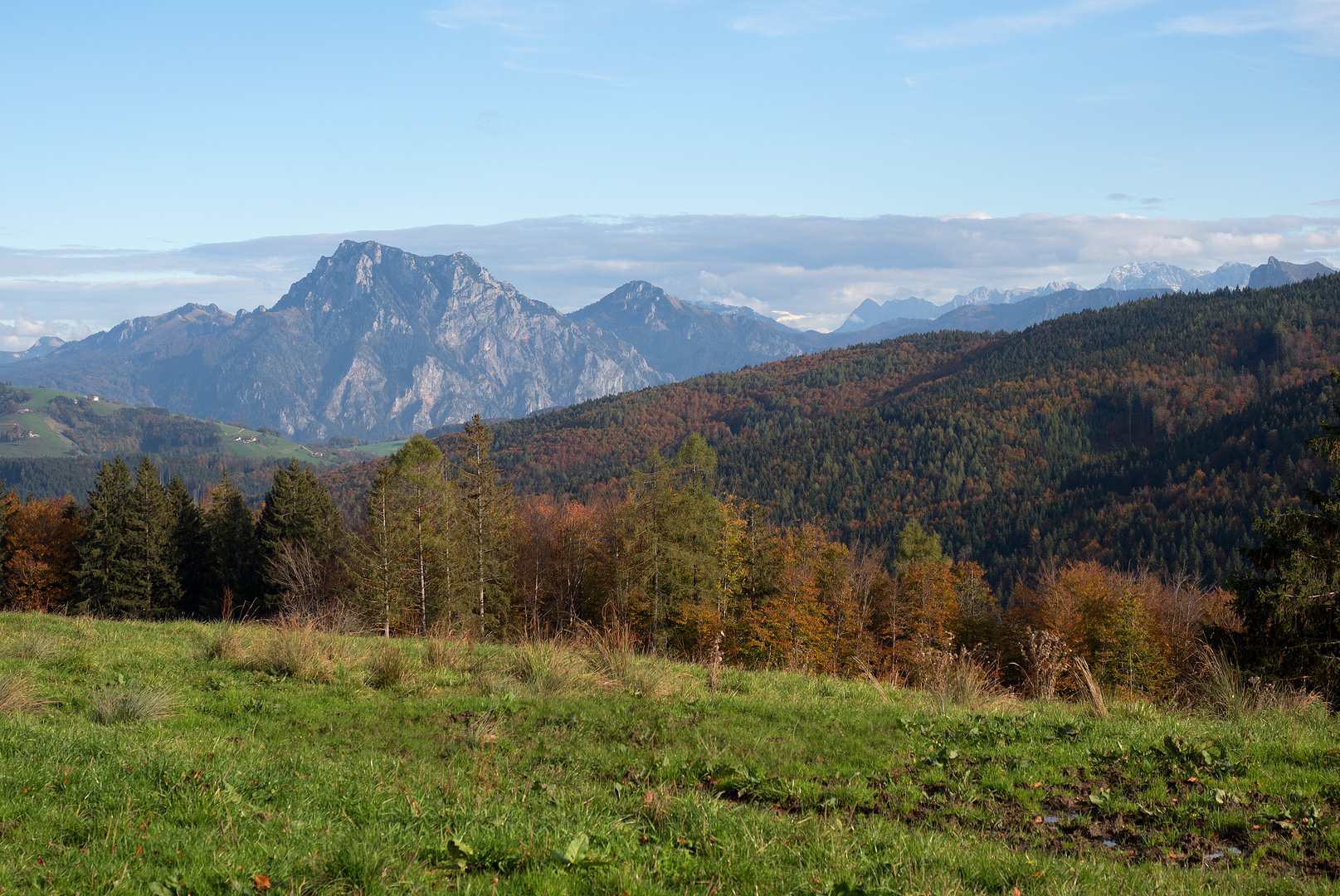 Blick auf den Traunstein