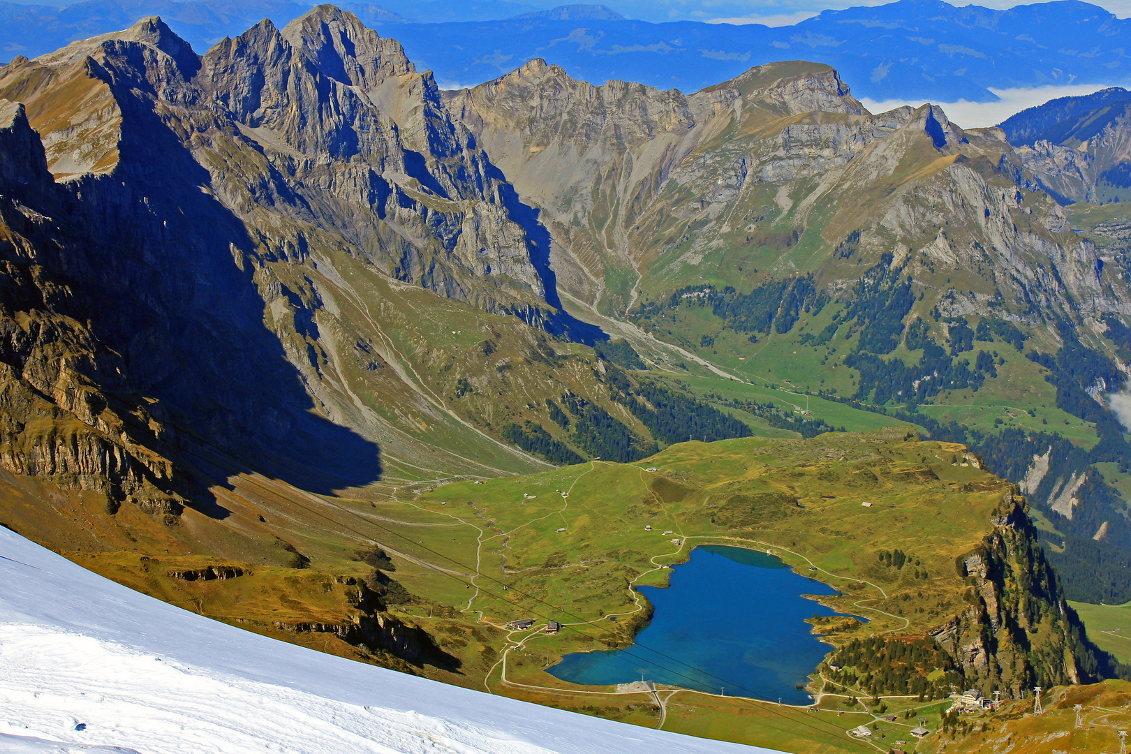 Blick auf den Trübsee