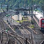 Blick auf den Tübinger Bahnhof