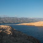 Blick auf den Velebit Gebirgszug