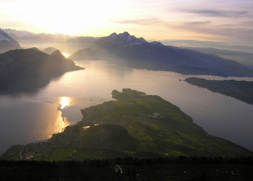 Blick auf den Vierwaldstätter See