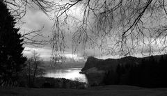 Blick auf den Vierwaldstättersee und den Bürgenstock.