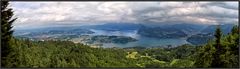 Blick auf den Vierwaldstättersee und meinen Wohnort Horw