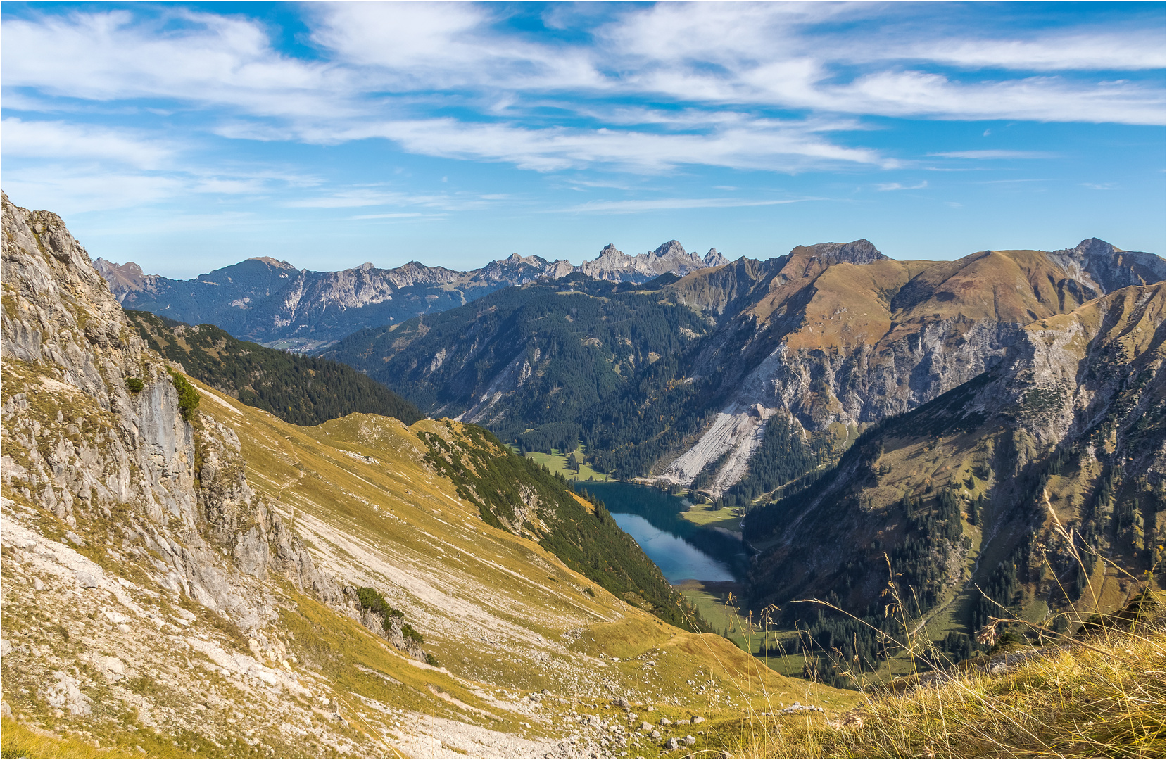 Blick auf den Vilsalpsee 