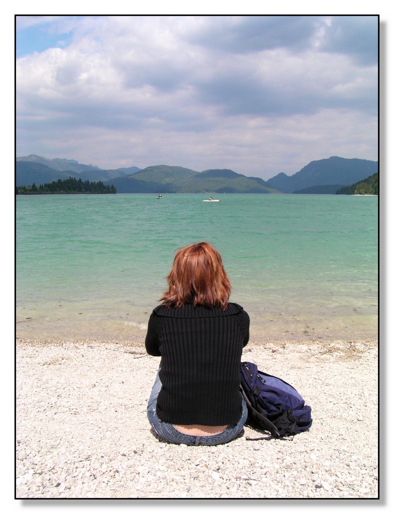 Blick auf den Walchensee