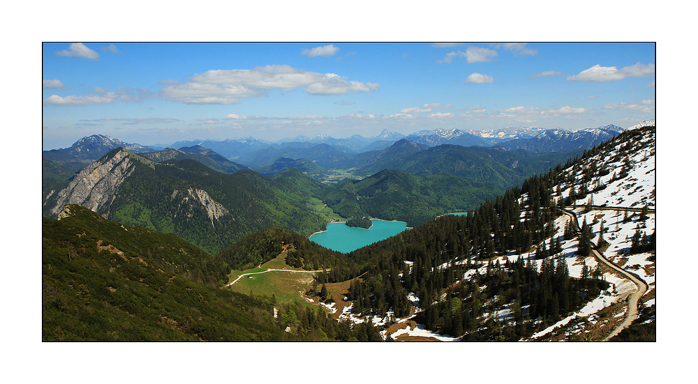 Blick auf den Walchensee