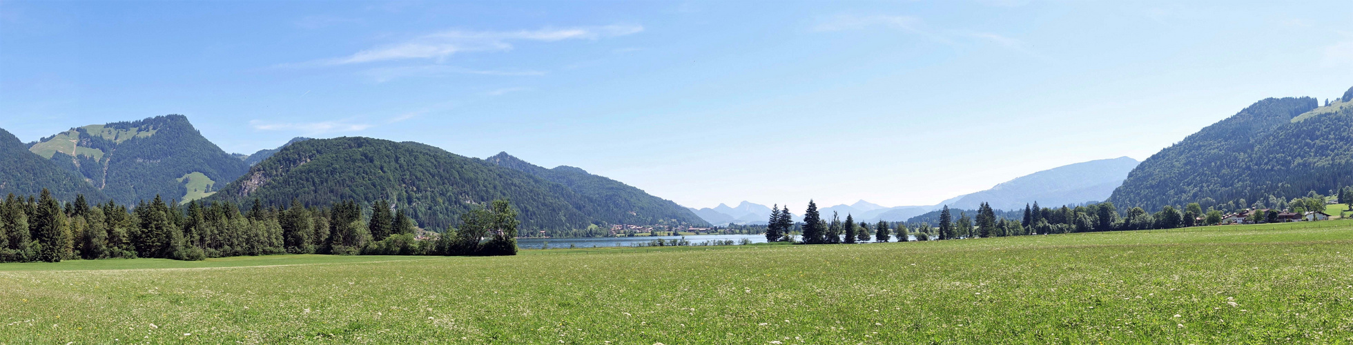 Blick auf den Walchsee...