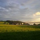 Blick auf den Wallersee (in Neumarkt / Wallersee - Salzburg / Flachgau) 17. August 2007 (19:53)