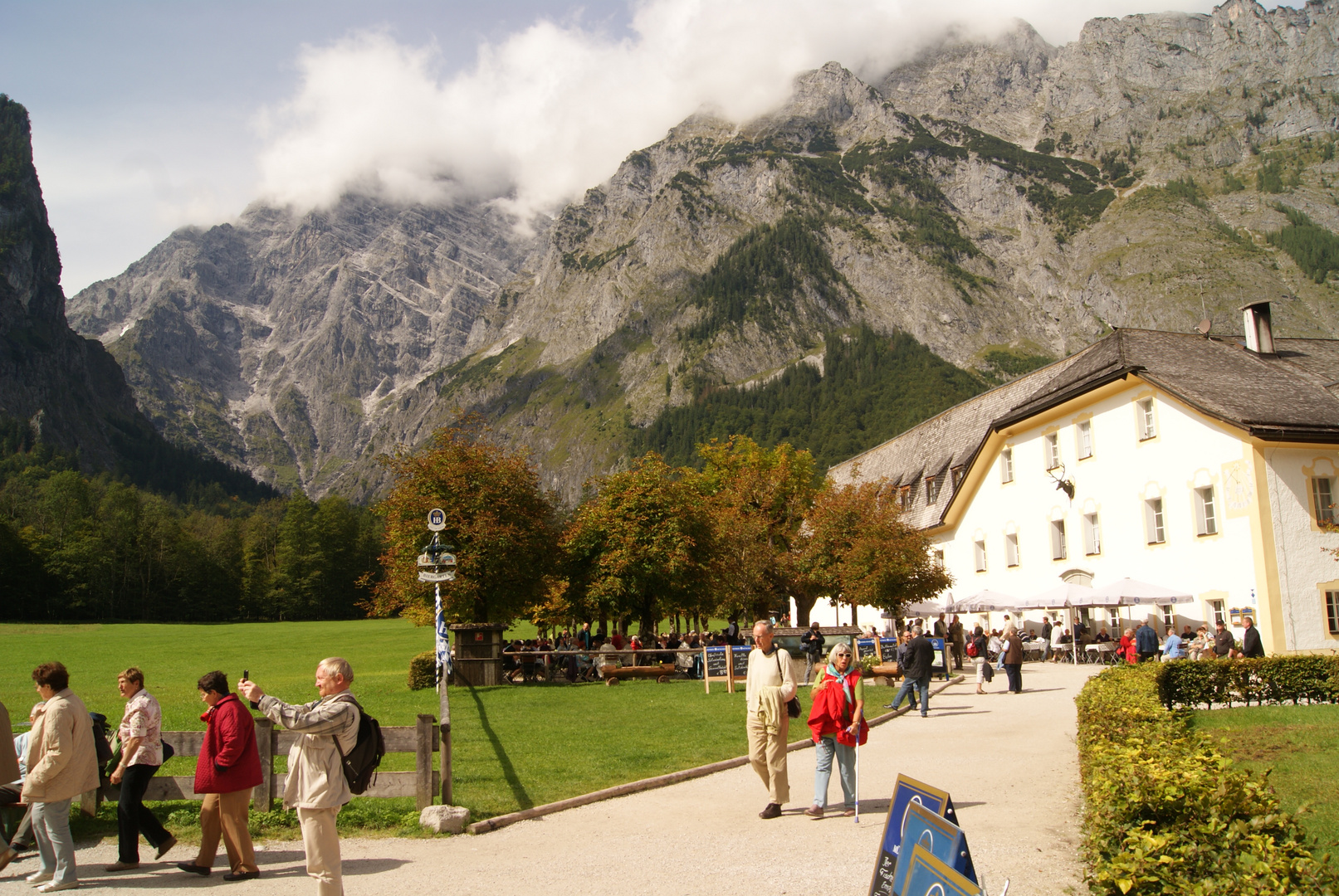 Blick auf den Watzmann