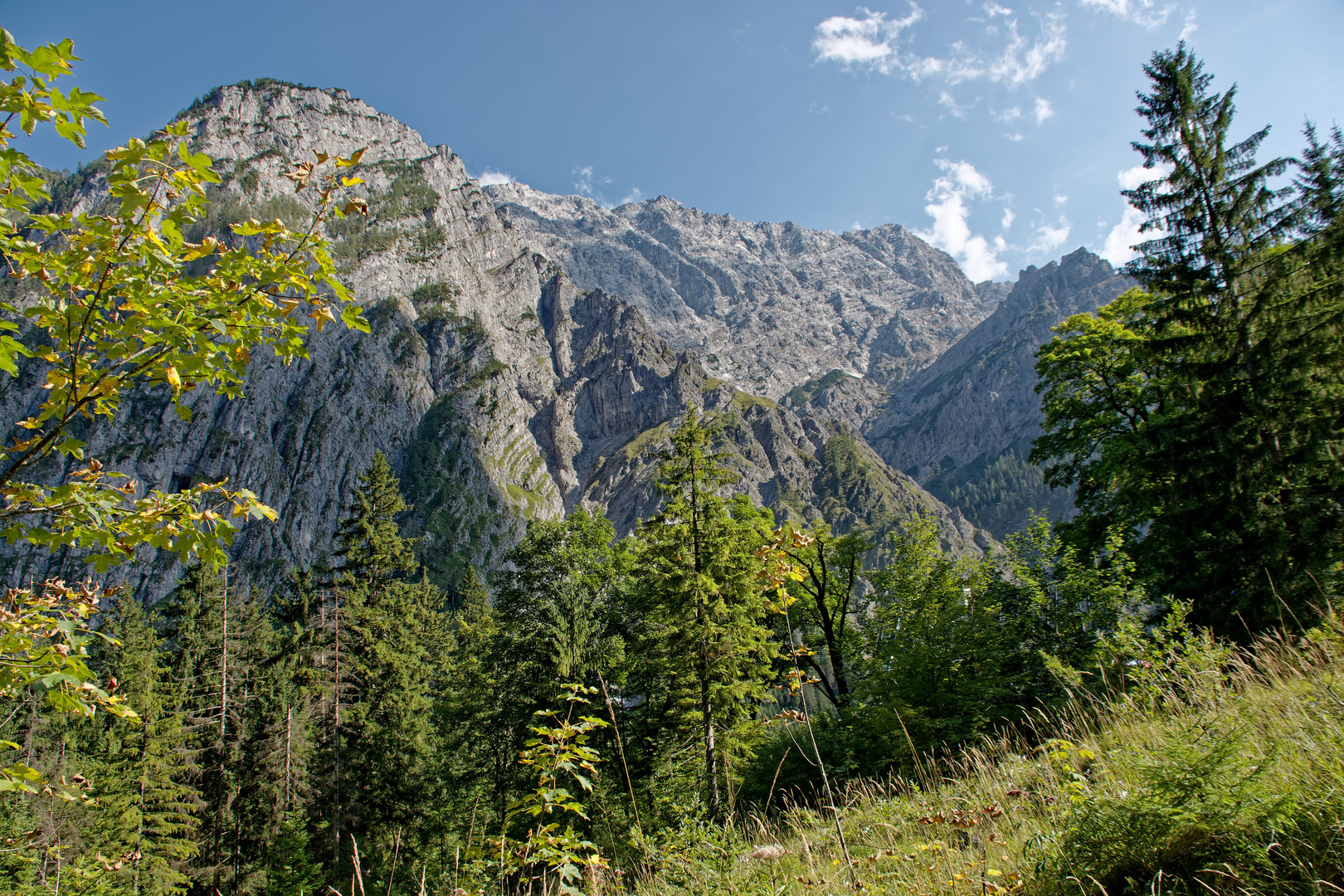 Blick auf den Watzmann