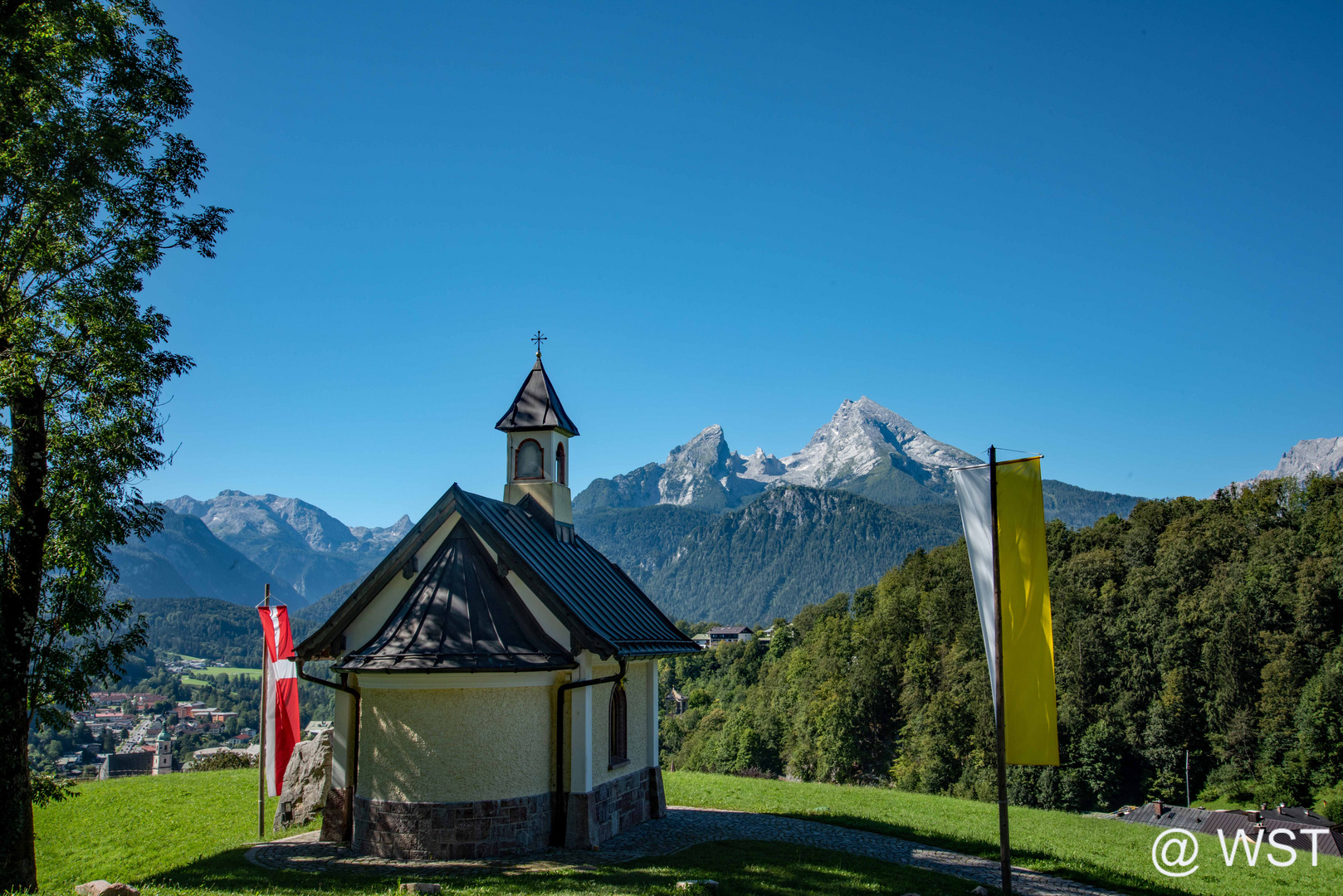 Blick auf den Watzmann