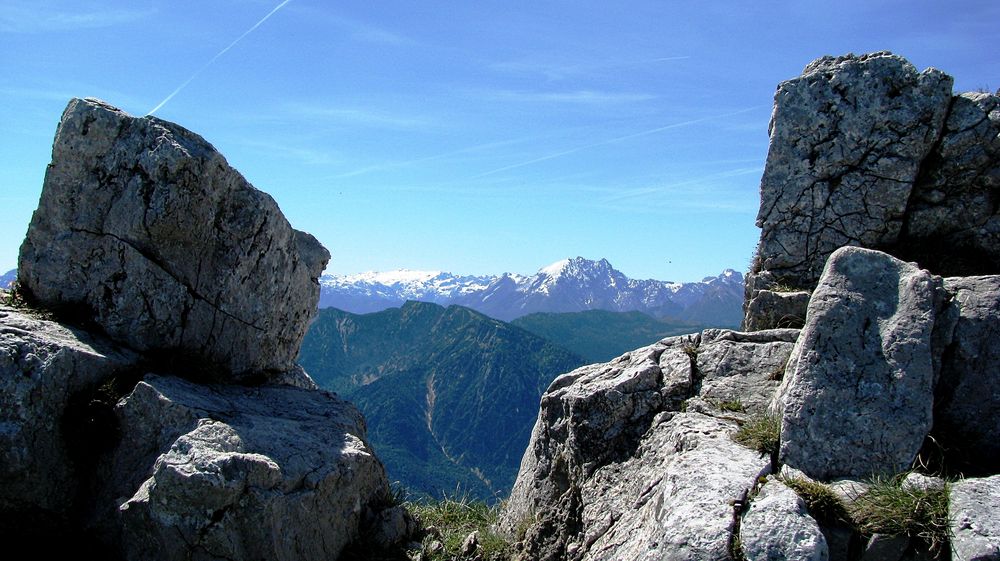 Blick auf den Watzmann