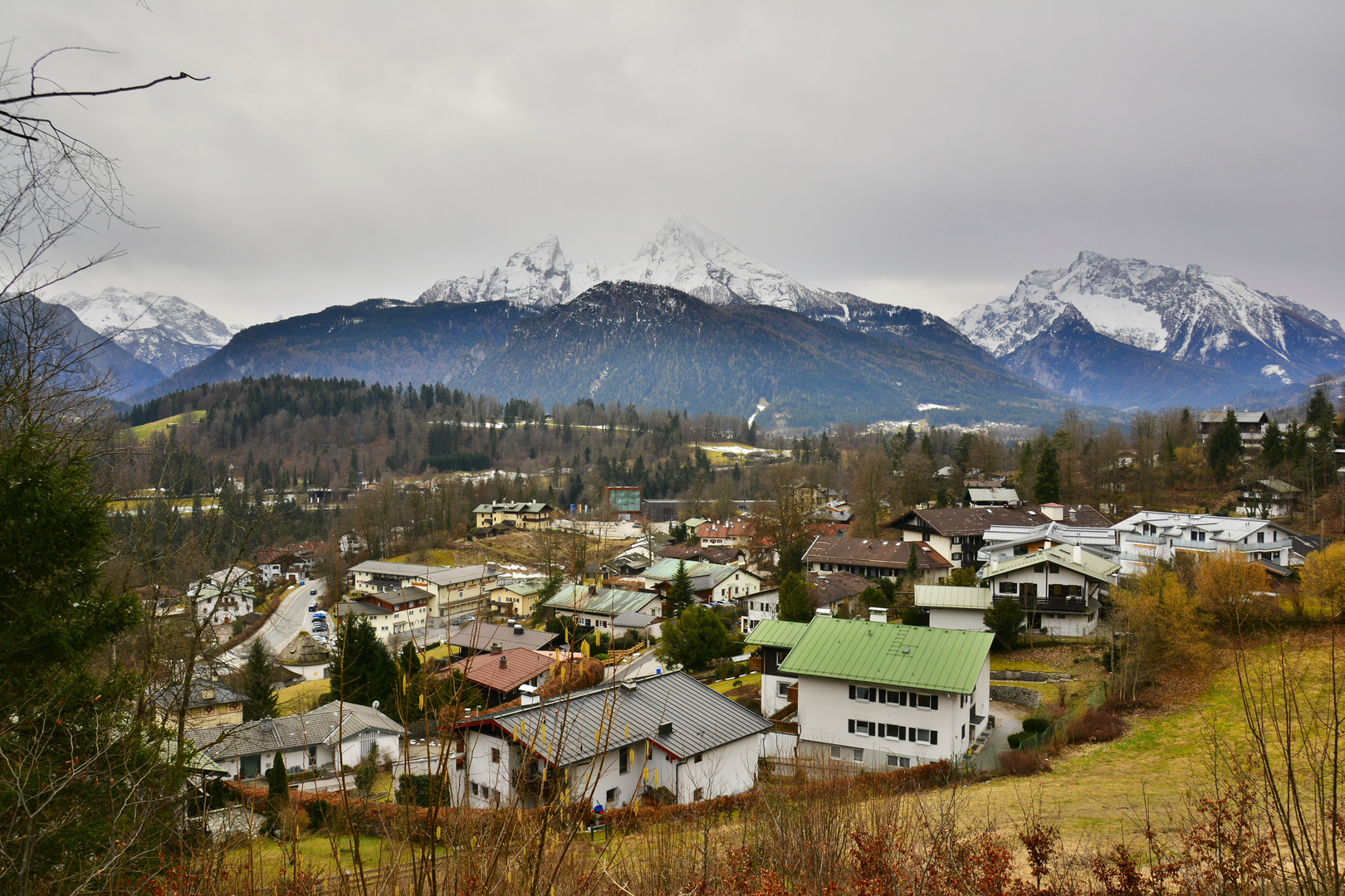 Blick auf den Watzmann