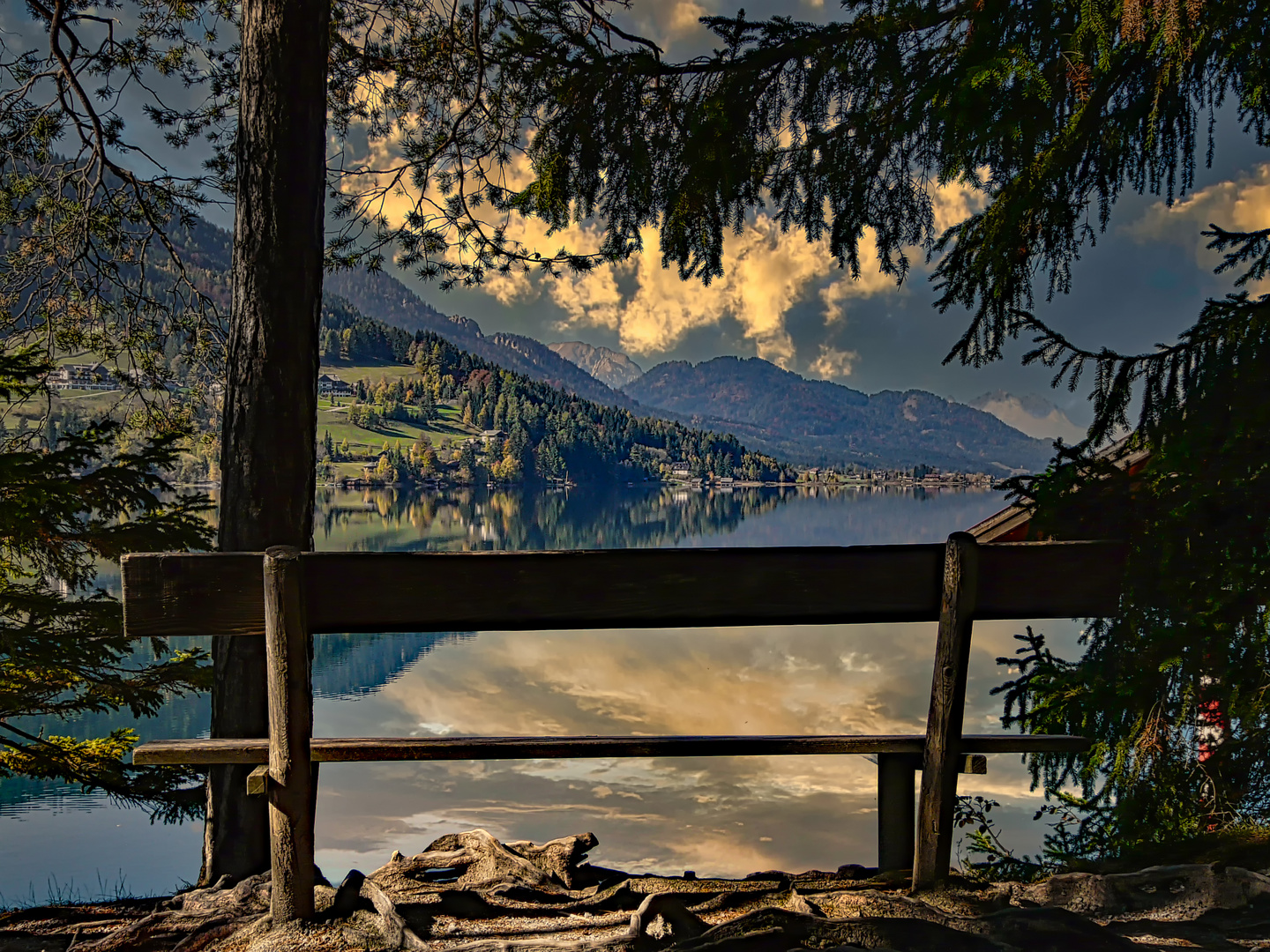 Blick auf den Weißensee