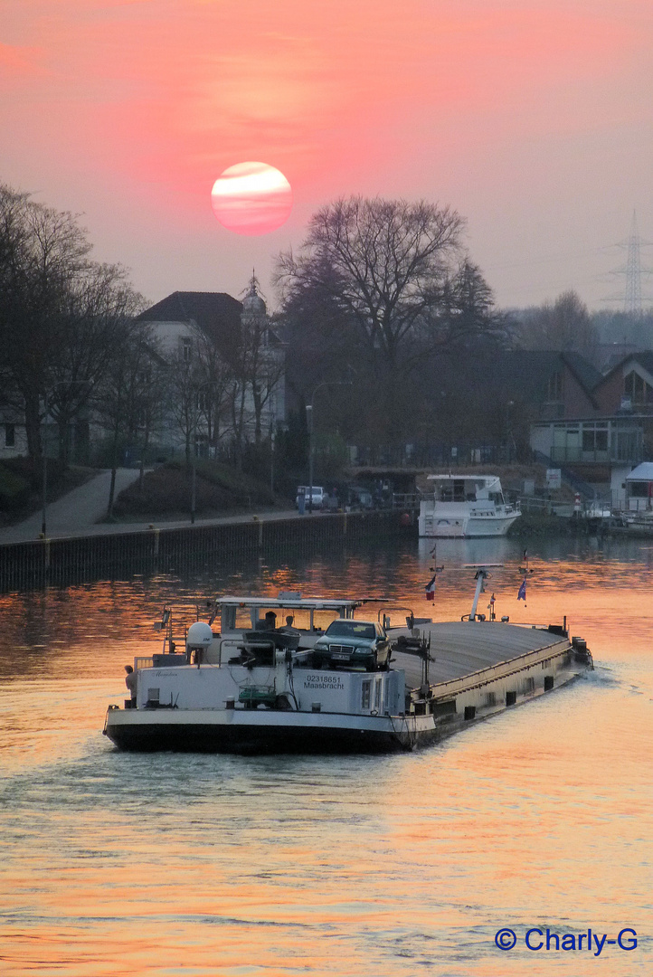 Blick auf den Wesel-Dattel-Kanal in Dorsten