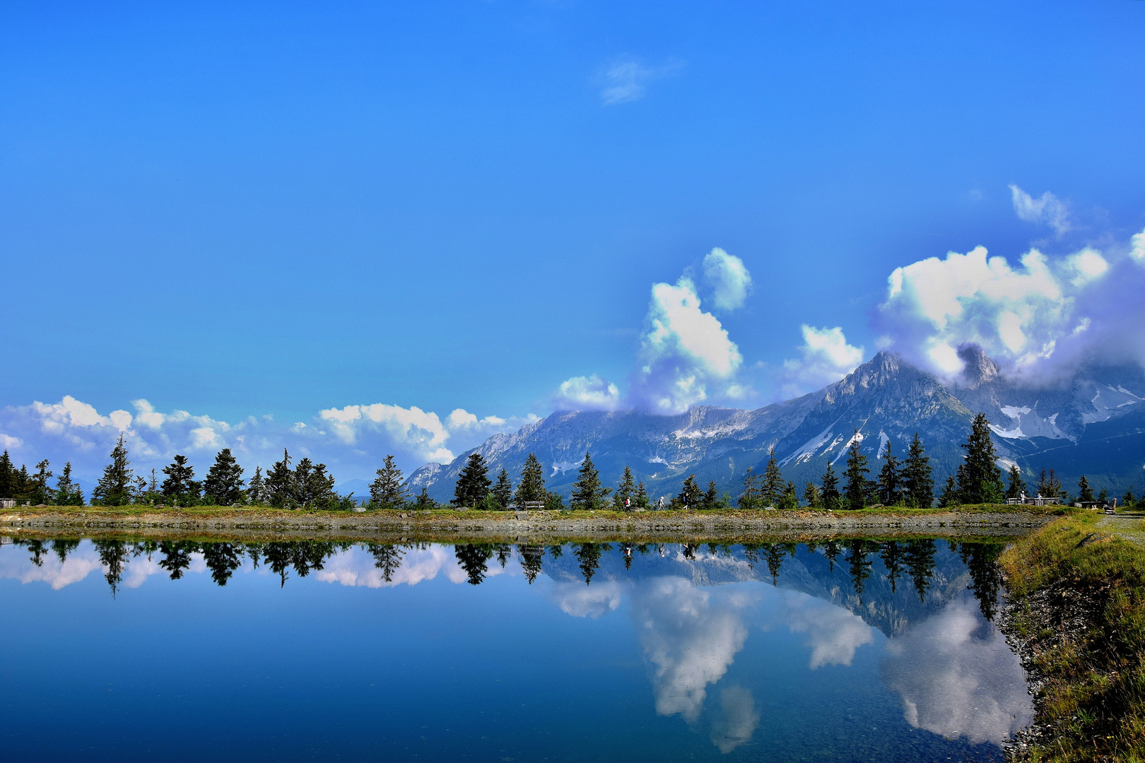 Blick auf den Wilden Kaiser