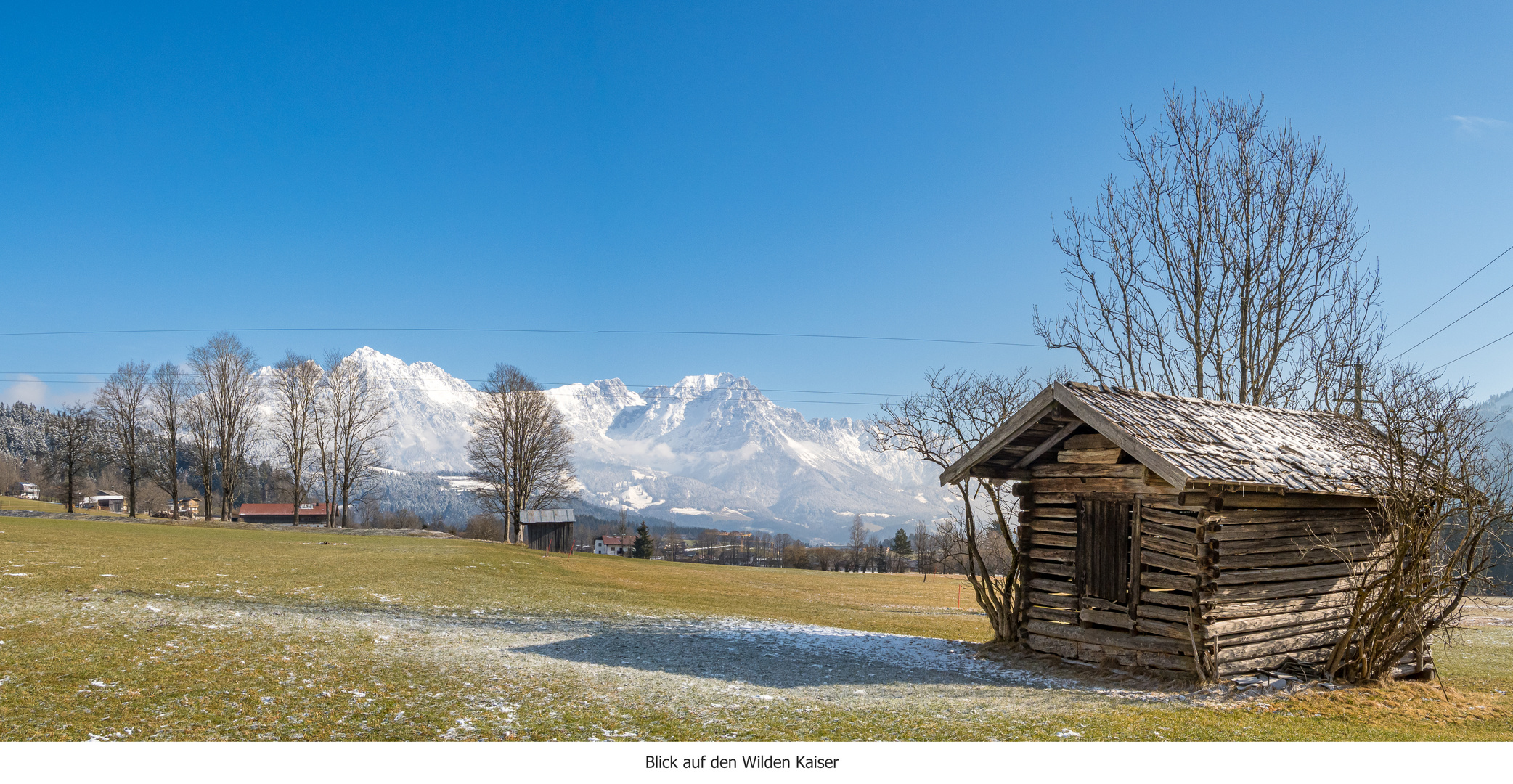 Blick auf den wilden Kaiser II