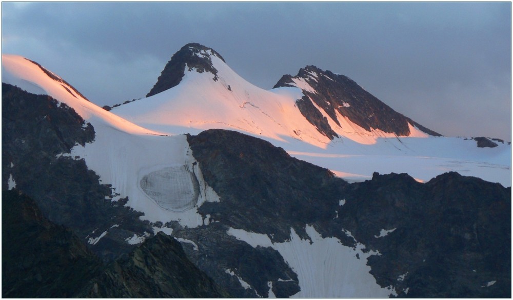 Blick auf den Wilden Pfaff (Stubaier Alpen)