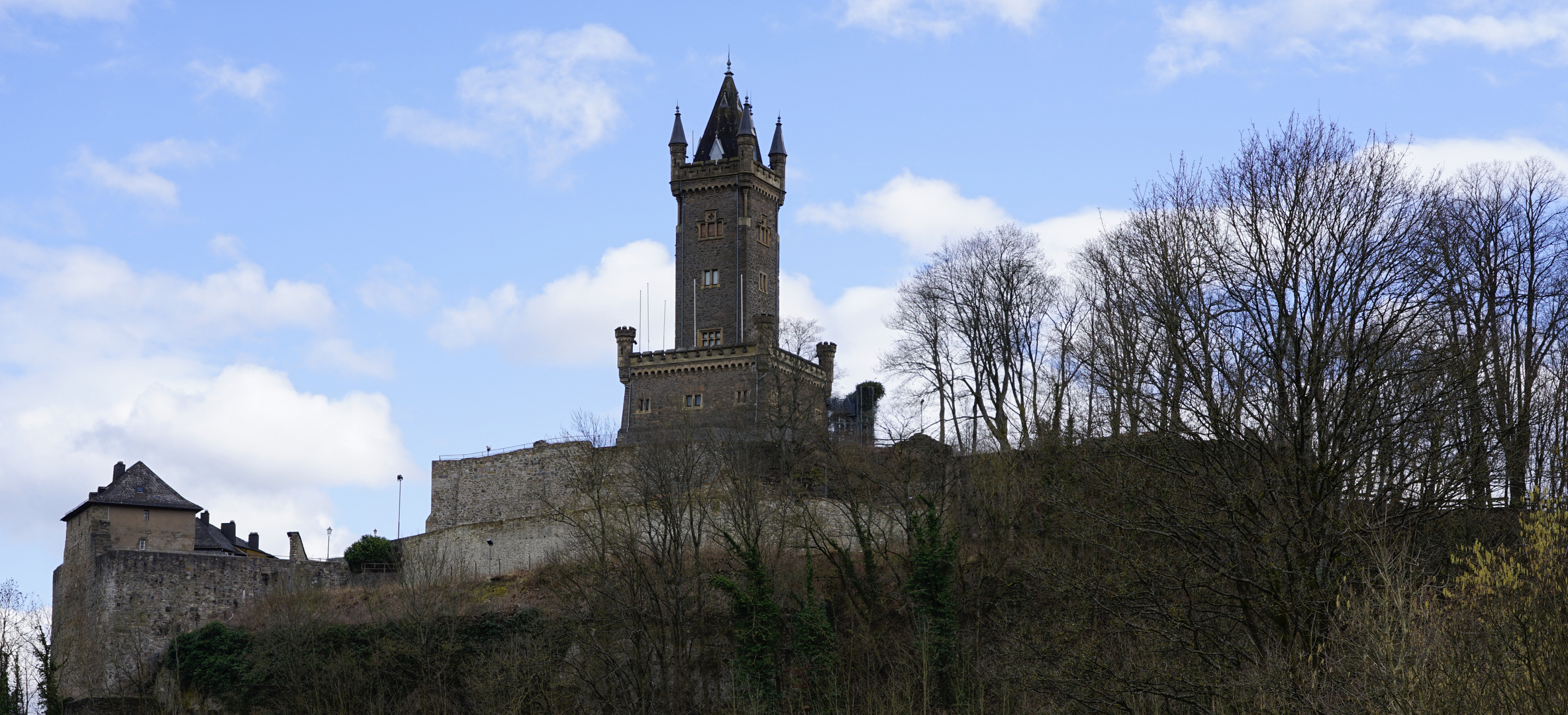 Blick auf den Wilhelmsturm in Dillenburg