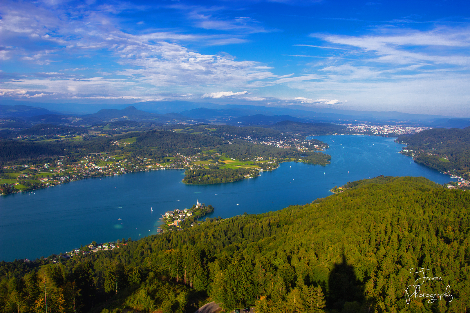 Blick auf den Wörthersee