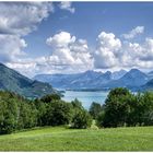 Blick auf den Wolfgangsee