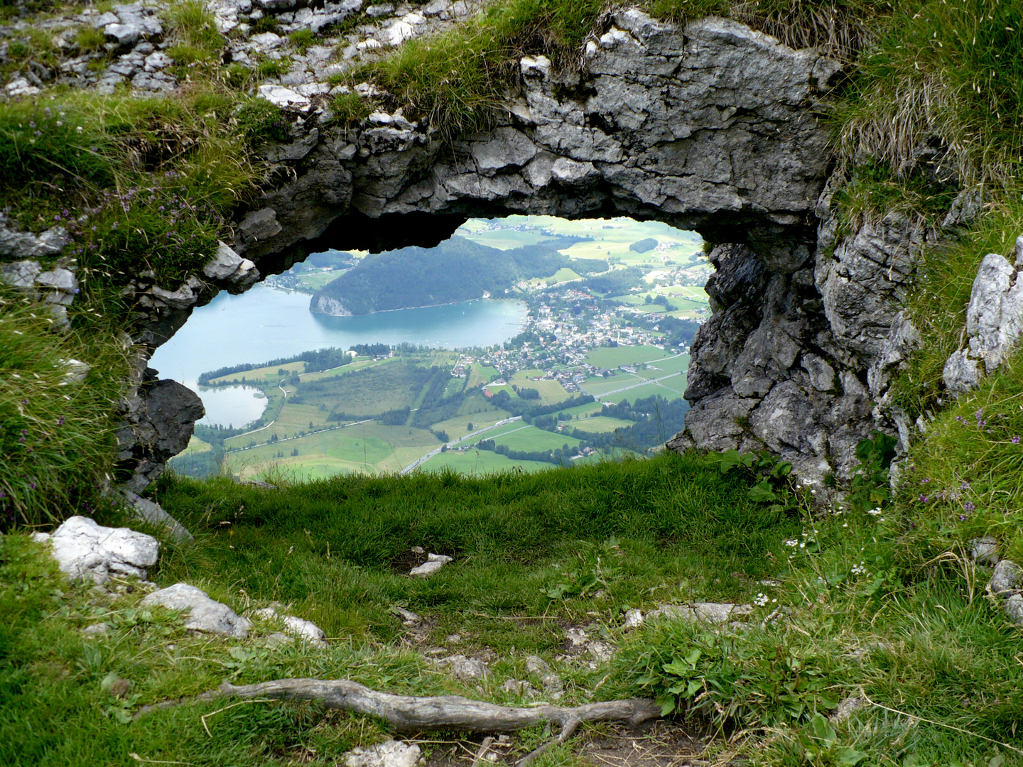 Blick auf den Wolfgangsee