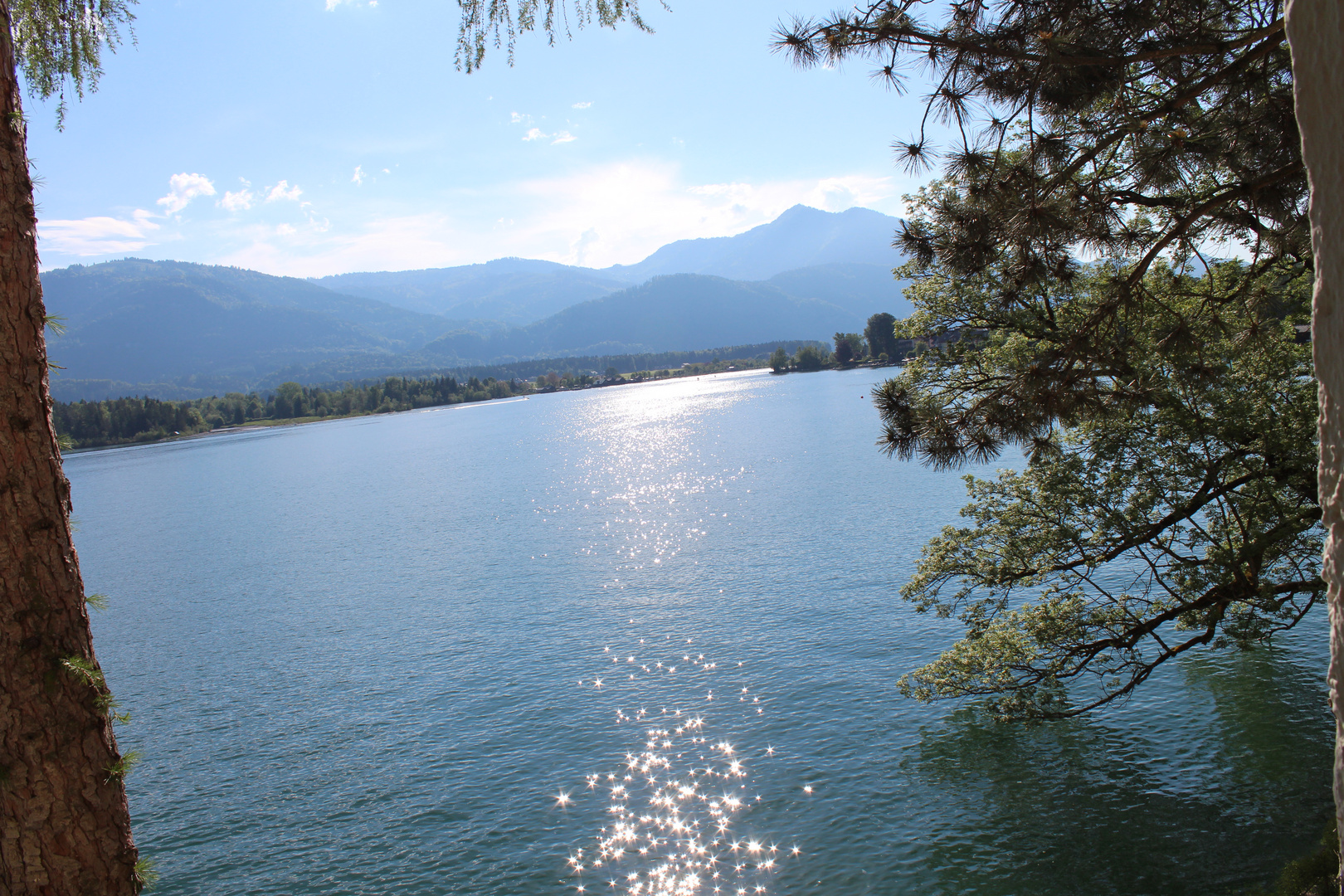 Blick auf den Wolfgangsee / Österreich