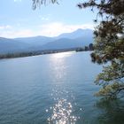 Blick auf den Wolfgangsee / Österreich