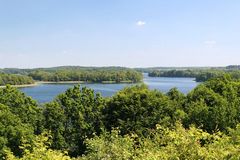 Blick auf den Zansen - Feldberger Seenlandschaft